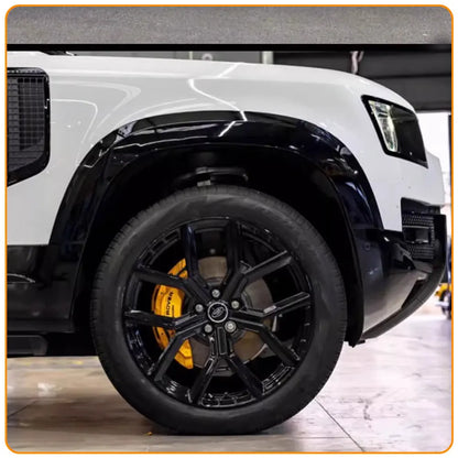 💫ART.8462 Parafanghi per Land Rover Defender 90 110 130 L663 Nero 2020+💫