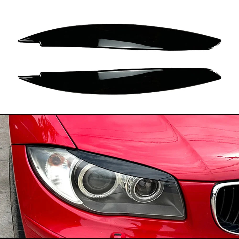 💫ART.8063 2 Coprifari (Palpebre) in Fibra di Carbonio per BMW Serie 1 04-13💫