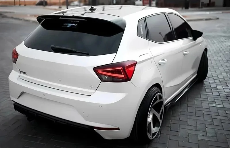 💫ART.5122 Spoiler Tetto Nero Lucido Seat Ibiza MK5 F6 Hatchback 2017-2023💫