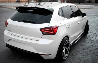 💫ART.5122 Spoiler Tetto Nero Lucido Seat Ibiza MK5 F6 Hatchback 2017-2023💫