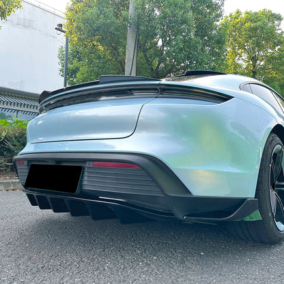 💫ART.8161 Diffusore Posteriore In Carbonio per Porsche Taycan 2019+💫