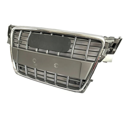 💫ART.8482 Griglia Anteriore Nero Lucido / Cromato stile S4 per Audi A4 09-12💫