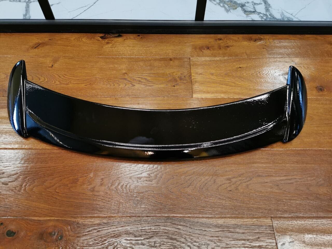 💕ART. 0652 SPOILER RENAULT CLIO 4 IV 2012-2019 LOOK SPORT NERO LUCIDO💕
