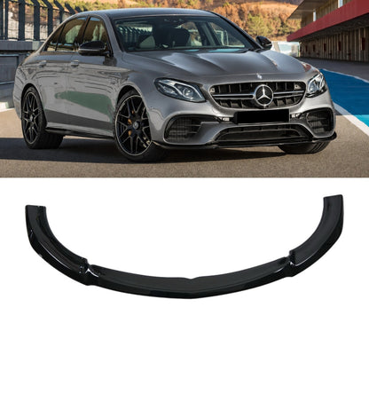 💕 SPLITTER   MERCEDES CLASSE E W213 S213 E63 AMG  2017-2020 NERO  LUCIDO 💕
