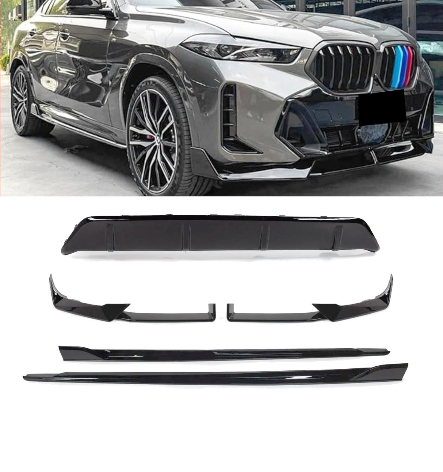 💕BODYKIT  BMW X6 G06 LCI   NERO LUCIDO 💕
