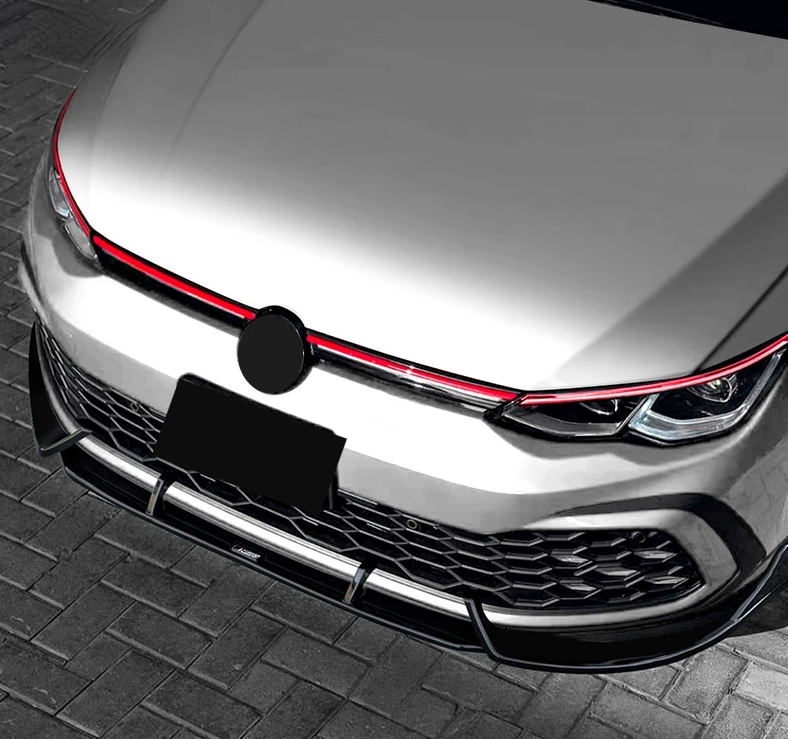 ART.7584  SPLITTER VW Golf 8  GTI R-Line Pro 2021 -2023