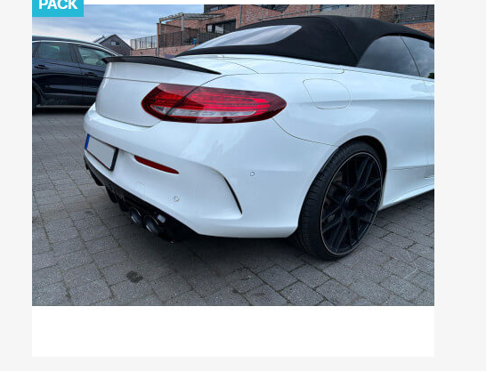 ART.7358 DIFFUSORI MERCEDES CLASSE  C  C205 A205 AMG 2014-2020