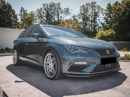 Front Splitter SEAT Leon FR / Leon Cupra MK3 Facelift 2017-2019 With TÜV ABE 