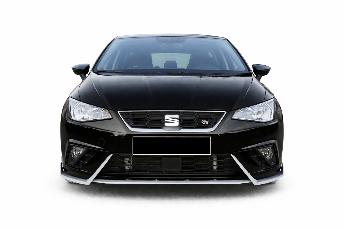 💫Splitter Anteriore Nero Lucido per Seat Ibiza Mk5 2017-💫