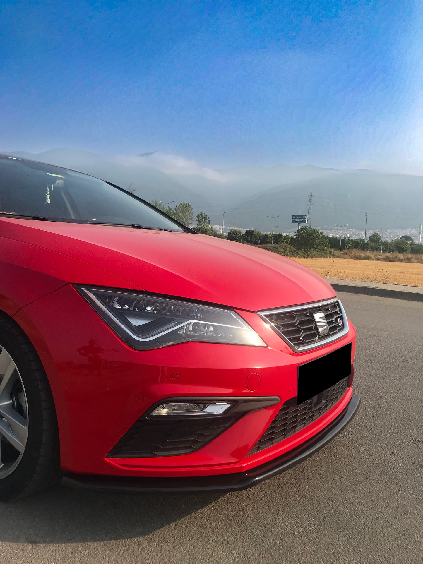 Splitter Anteriore SEAT Leon FR MK3 Facelift 2017-2019 Versione 2 Con ABE TÜV