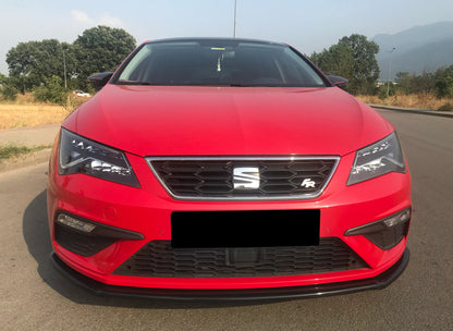 Front splitter suitable for SEAT Leon FR MK3 Facelift 2017-2019 