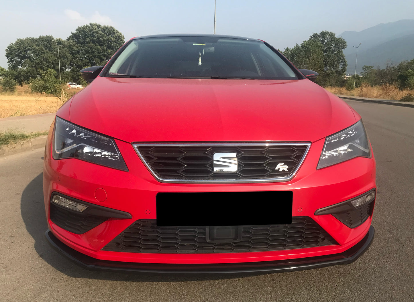 Splitter Anteriore SEAT Leon FR MK3 Facelift 2017-2019 Versione 2 Con ABE TÜV