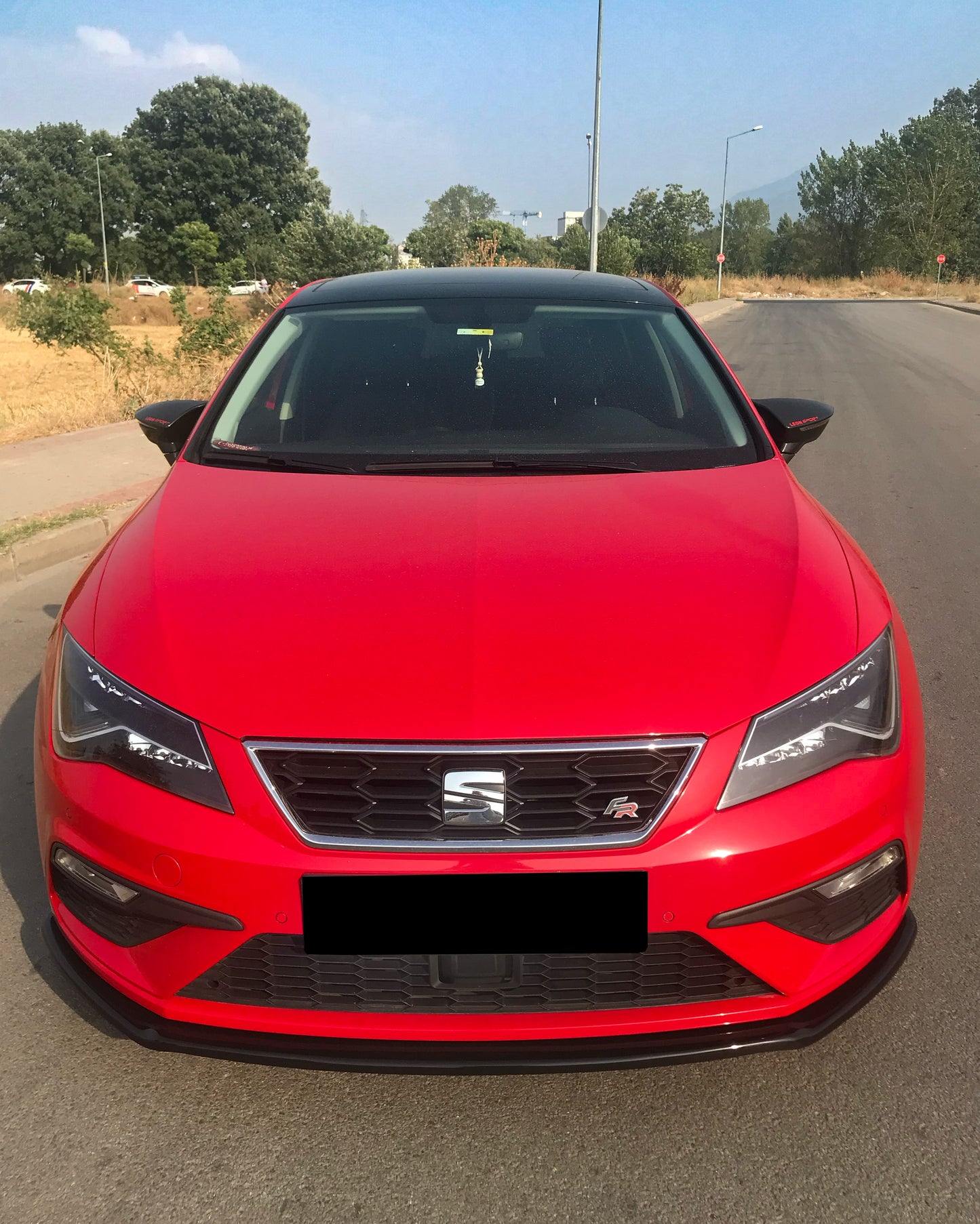 Splitter Anteriore SEAT Leon FR MK3 Facelift 2017-2019 Versione 2 Con ABE TÜV