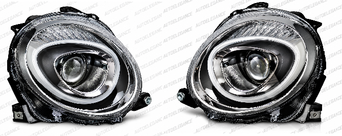 ART.10738 FARI  ANTERIORI ADATTO  PER  FIAT  500 15-20