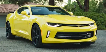 ART.5514 FARI ANTERIORI CHEVROLET CAMARO 09-13 TUBO NERO CHIARO