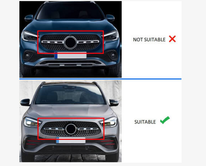 ART.7347  GRIGLIA  MERCEDES GLA H247 2020-2023 NERO LUCIDO AMG