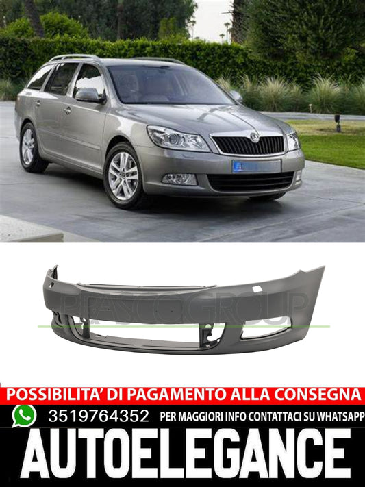 Paraurti Prasco Anteriore CON PRIMER FORI LAVAFARI per SKODA OCTAVIA 1Z0807221N