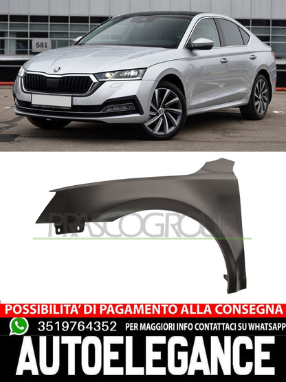 Parafango Prasco Anteriore Sx Sinistro Per Skoda Octavia  5E0821105A