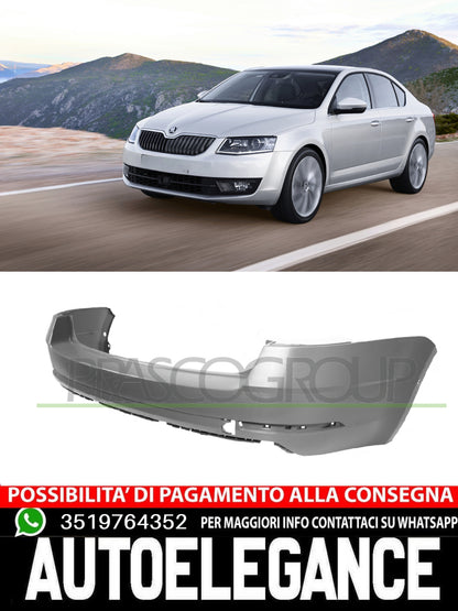 Prasco Rear Bumper WITH PARK ASSIST HOLES NO PRIMER for SKODA OCTAVIA