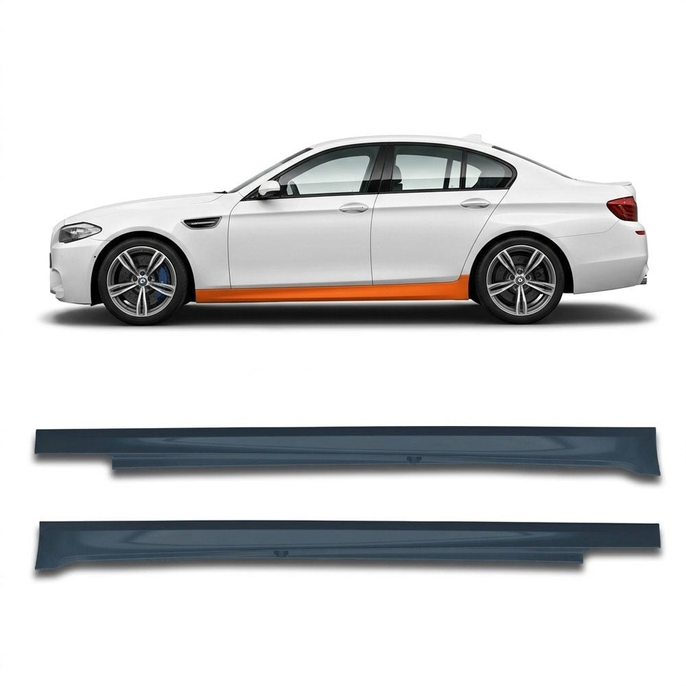 👉Set di minigonne laterali sportive adatto per BMW Serie 5 F10/F11 2009-2016👈