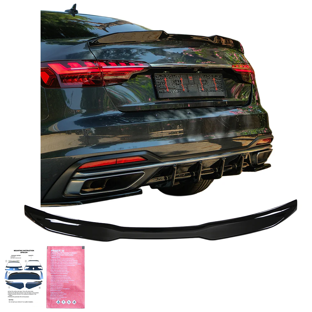 💫ART.9589 Spoiler Posteriore per AUDI A4/A4 S-Line/S4 B9 2015-2024💫