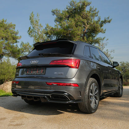 ✨ala aggiuntiva spoiler adatto per Audi Q5 Mk2 FL 2021+ nero lucido✨