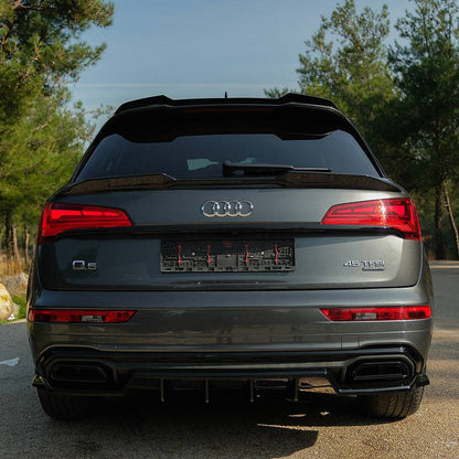 ✨spoiler adatto per Audi Q5 Mk2 FL 2021+ - Spoiler nero lucido✨