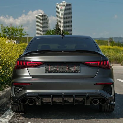 💫ART.3070 AUDI A3/A3 SPOILERS-Line/S3/RS3 8Y ( Sedan ) 2020-2024💫