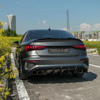 💫ART.3070 AUDI A3/A3 SPOILERS-Line/S3/RS3 8Y ( Sedan ) 2020-2024💫