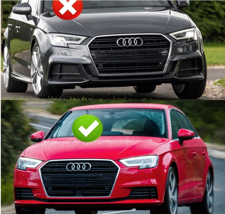 ART.4842  SPLITTER  Audi A3 8V 2017 -2020