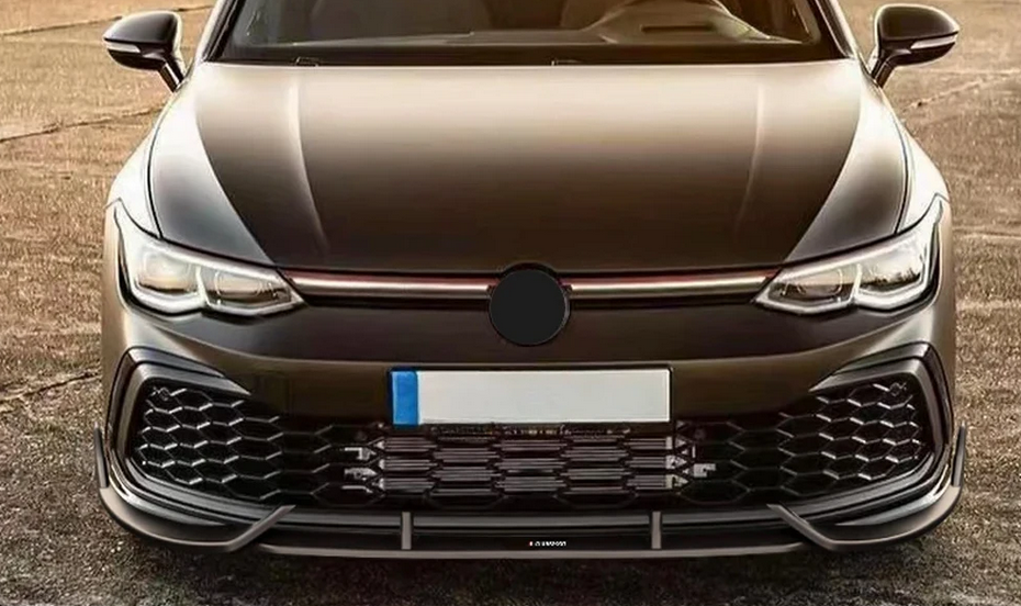 ART.7584  SPLITTER VW Golf 8  GTI R-Line Pro 2021 -2023