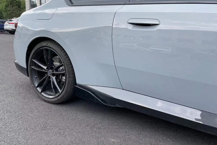 ✨GLOSSY BLACK MINI SKIRTS SUITABLE FOR BMW 2 series G42 2022+ coupe✨