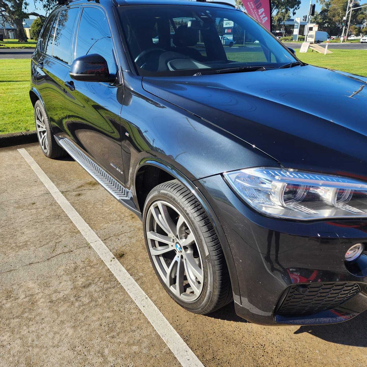 💫ART.7089 Pedane Laterali in Alluminio per Bmw X5 (F15) (2013-2018)💫