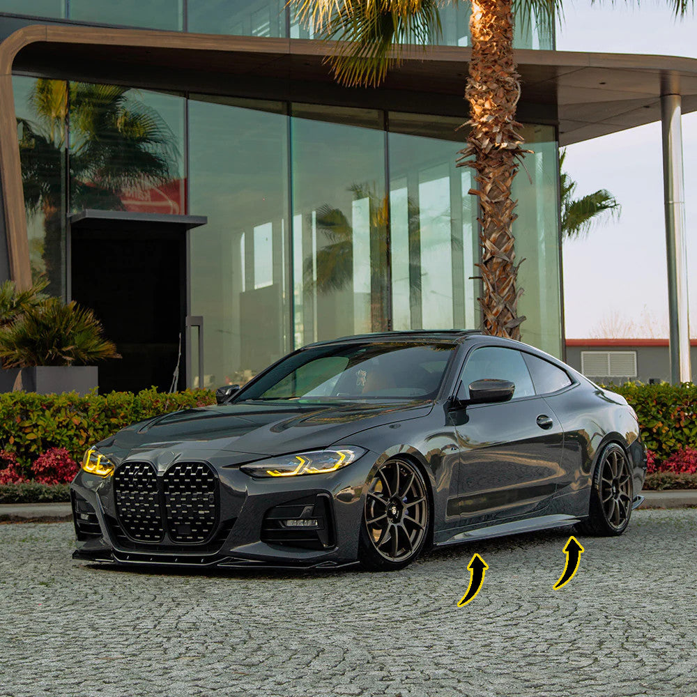 ⭐SKIRT SUITABLE FOR BMW 4 Series Coupe/Cabrio G22 M440i M-Pack 20-24 Facelift⭐