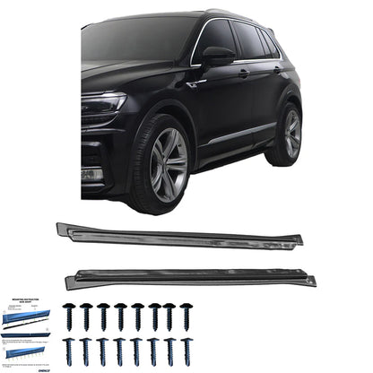 🔥MINIGONNE LATERALI ADATTI PER VW VOLKSWAGEN TIGUAN 2015-2020 MK 2 R LINE ALLSPACE🔥