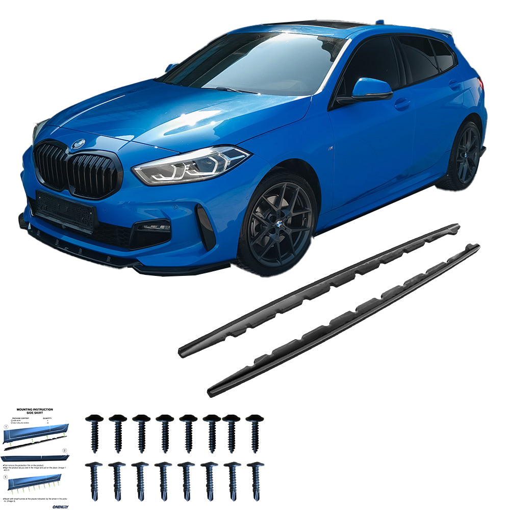 ⭐ BMW 1 Series F40 M-Pack 2019-2024 Side Skirts (2 Pcs)⭐