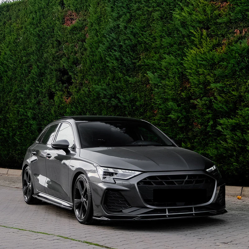 💫ART.7549 Splitter Anteriore per AUDI A3 S-Line/S3 8Y Facelift Sportback 2025+💫