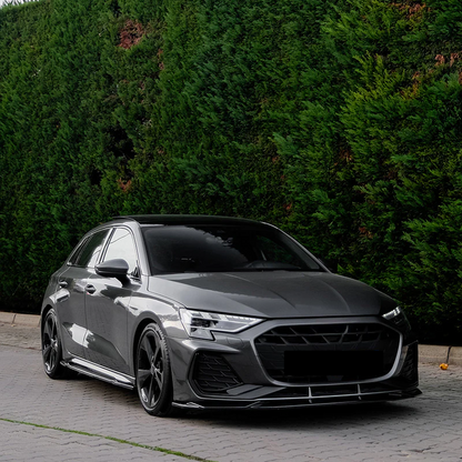💫ART.7549 Splitter Anteriore per AUDI A3 S-Line/S3 8Y Facelift Sportback 2025+💫