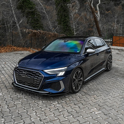 💫ART.2227 SOTTO MINIGONNE A3 8Y S3 2020-2024 (Sedan/Sportback) NERO LUCIDO💫