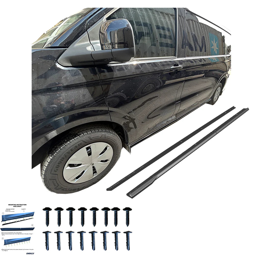 💫ART.2984 Sotto Minigonne VW Transporter T7 / FORD Transit Custom Mk2 2023+ 💫