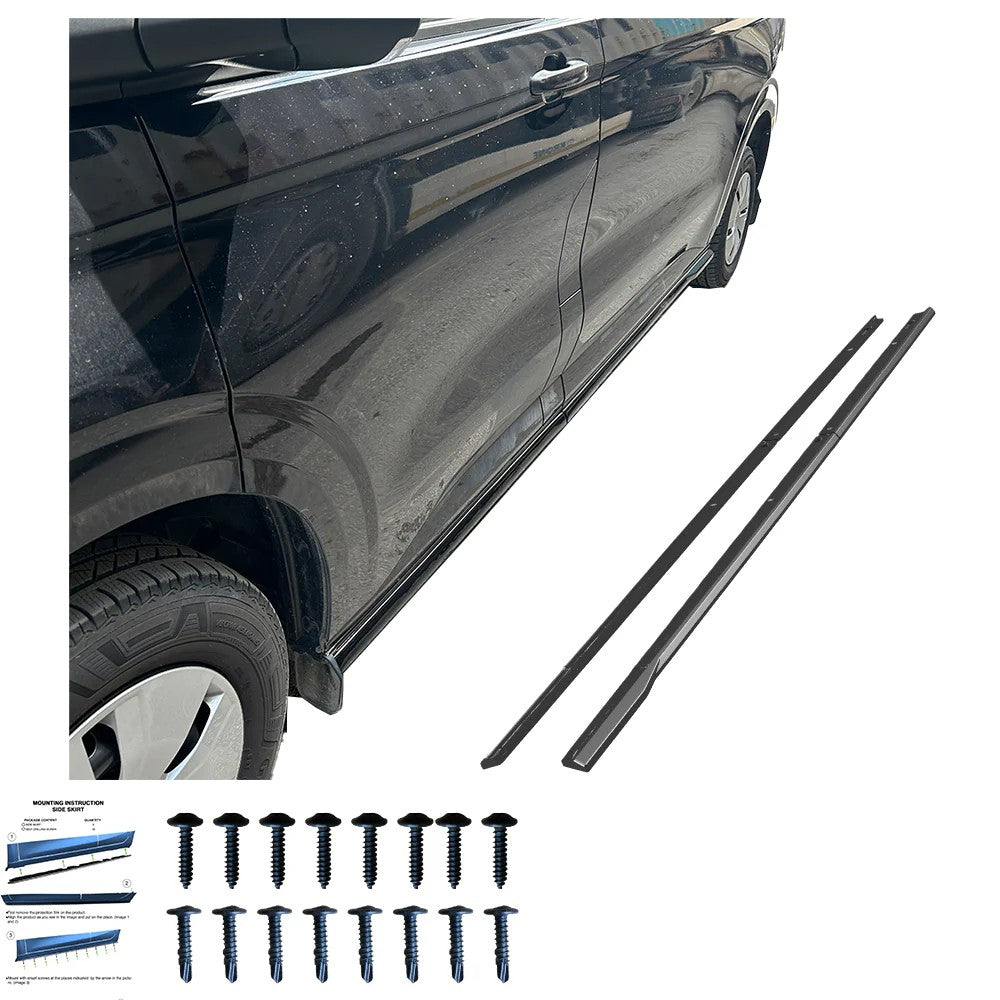 🔥SIDE SKIRTS PER VW TRANSPORTER T7 LWB 2024+ / FORD TRANSIT CUSTOM MK2 2023+🔥