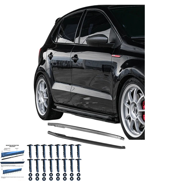 💫ART.7750 Sotto Minigonne per VW Polo GTI Mk5 2009-2014💫