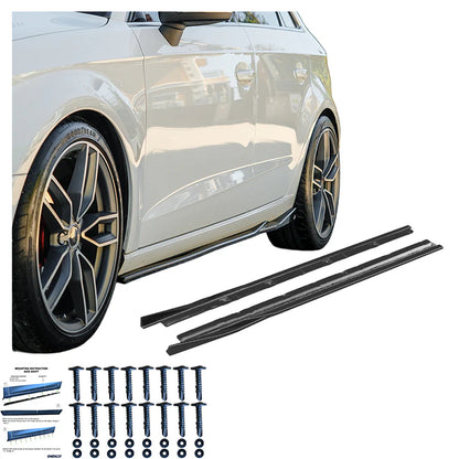 🔥ART.9640 MINIGONNE LATERALI ADATTO PER AUDI A3 8V SPORTBACK 2013-2016🔥