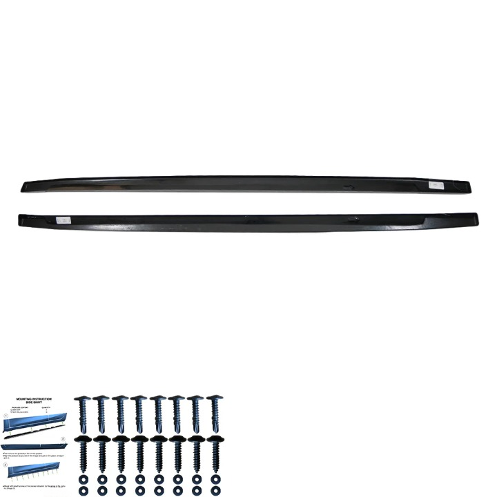 💫ART.7368 Minigonne Laterali per VW Golf Mk6 GTI / GTD 2008-2012💫