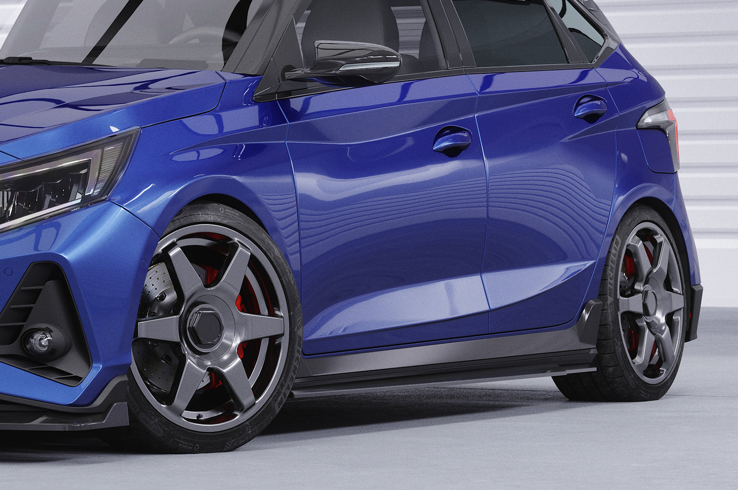 Minigonne laterali per Hyundai I20 (BC3) N / N-Line