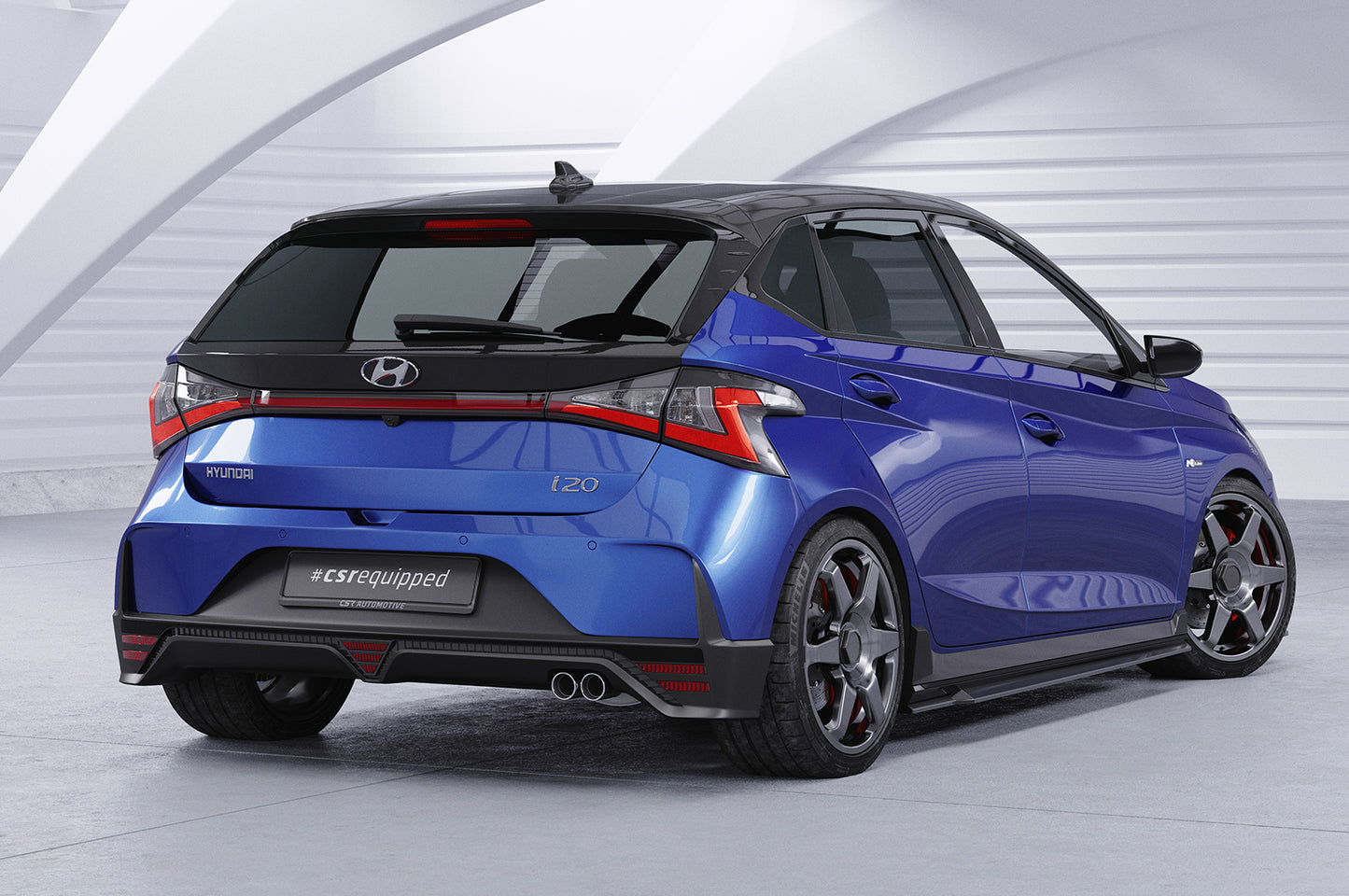 Minigonne laterali per Hyundai I20 (BC3) N / N-Line