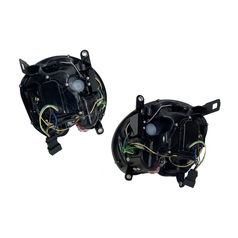 ART.10721 FARI ANTERIORI ADATTO PER Mini Cooper R55 / R56 06-12 Look DRL