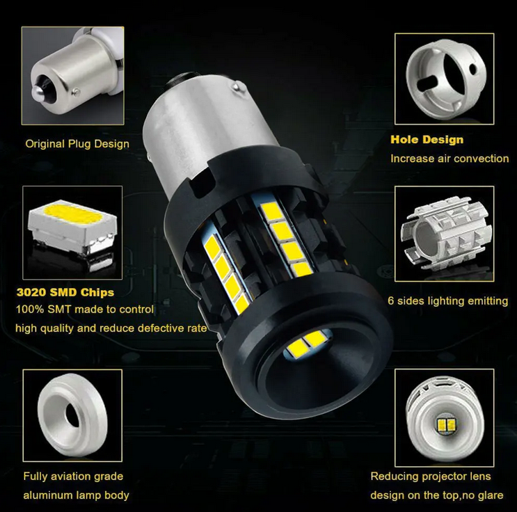 ART.7617  LAMPADE LED RETROMARCIA ALFA ROMEO GIULIETTA