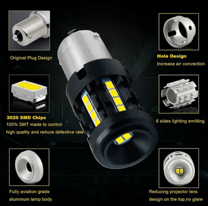 ART.7617  LAMPADE LED RETROMARCIA ALFA ROMEO GIULIETTA