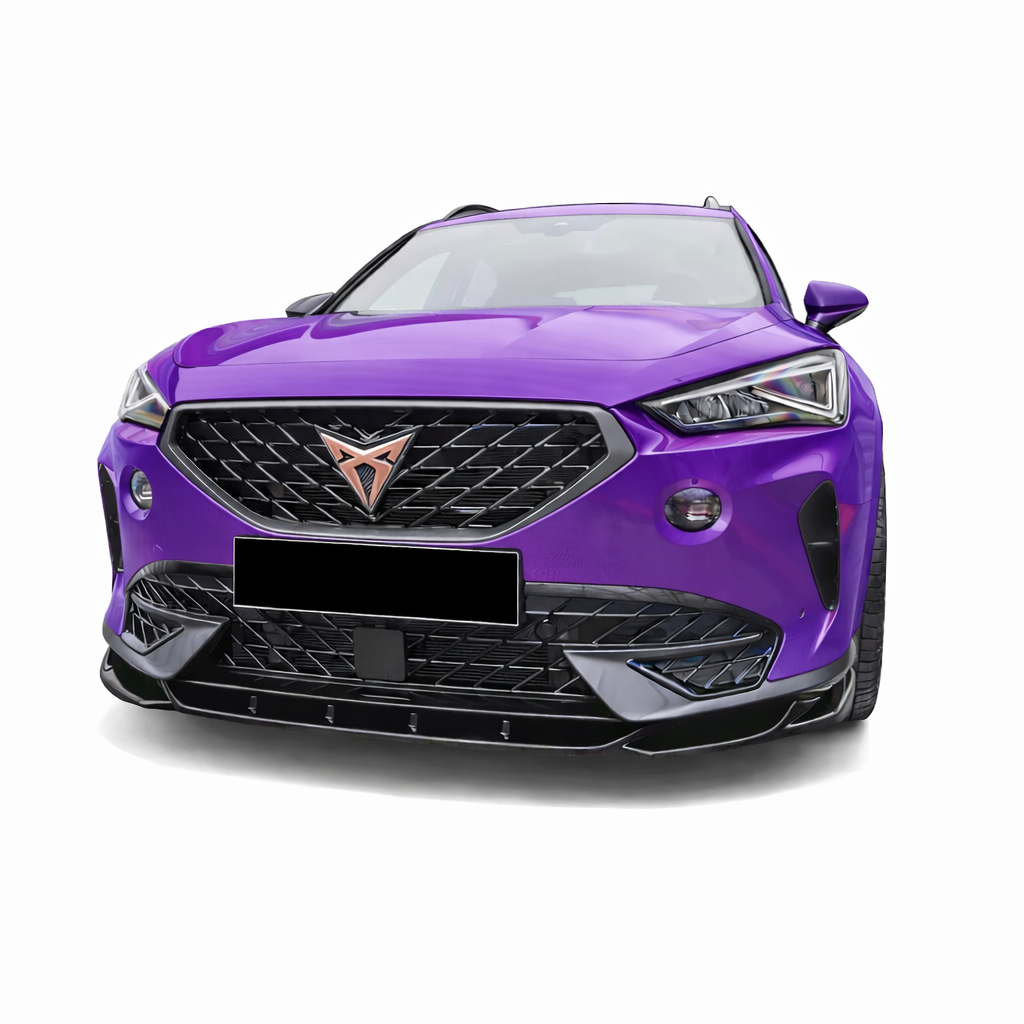 💫ART.9492 Splitter Anteriore V1 Nero Lucido per Cupra Formentor 2021-💫